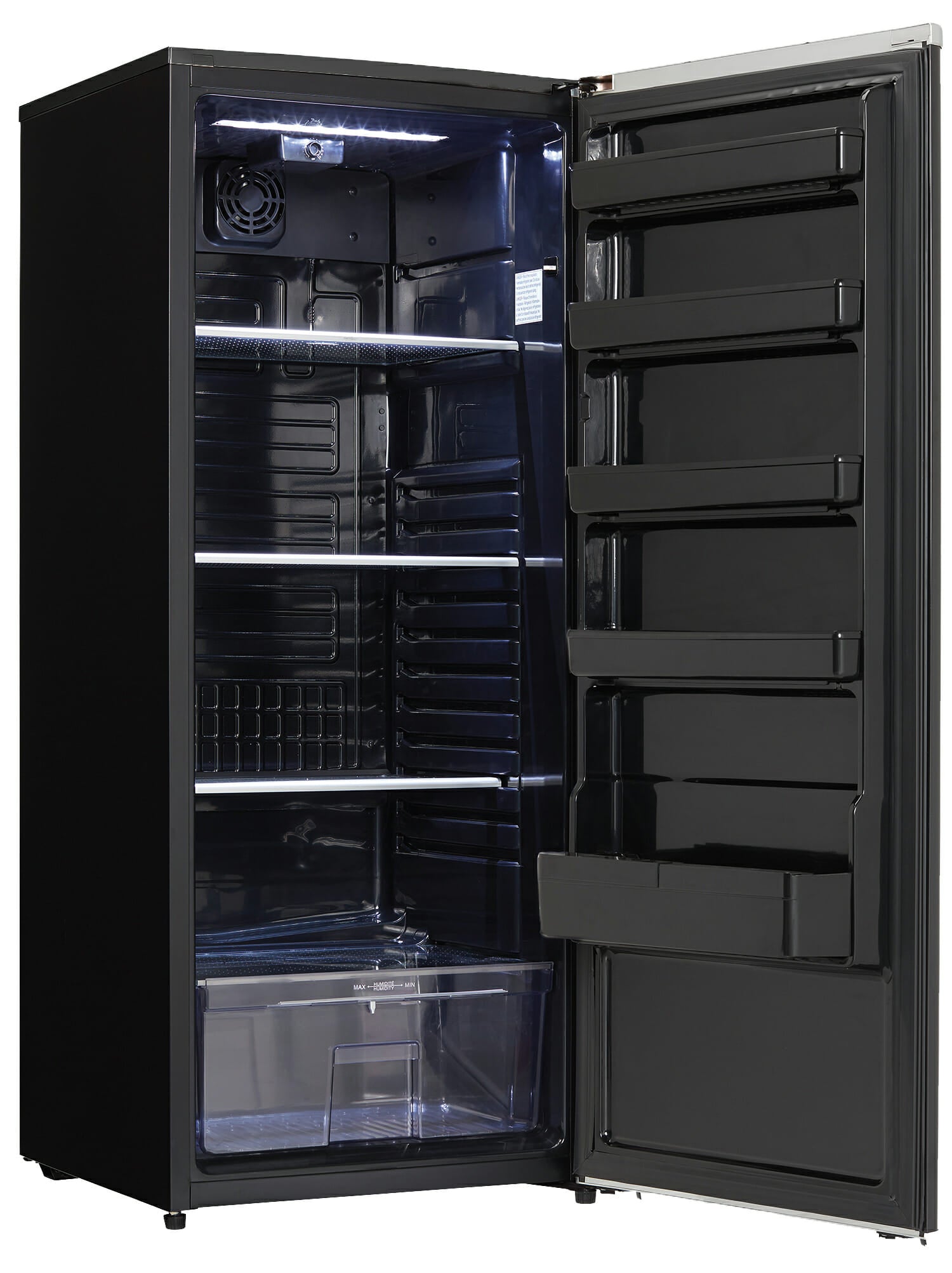 Danby - 23.81 Inch 11 cu. ft Apartment Size Refrigerator in Black - DAR110A3MDB