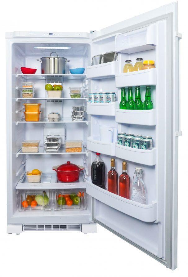 Danby - 30 Inch 17 cu. ft Built In / Integrated Refrigerator in White - DAR170A3WDD