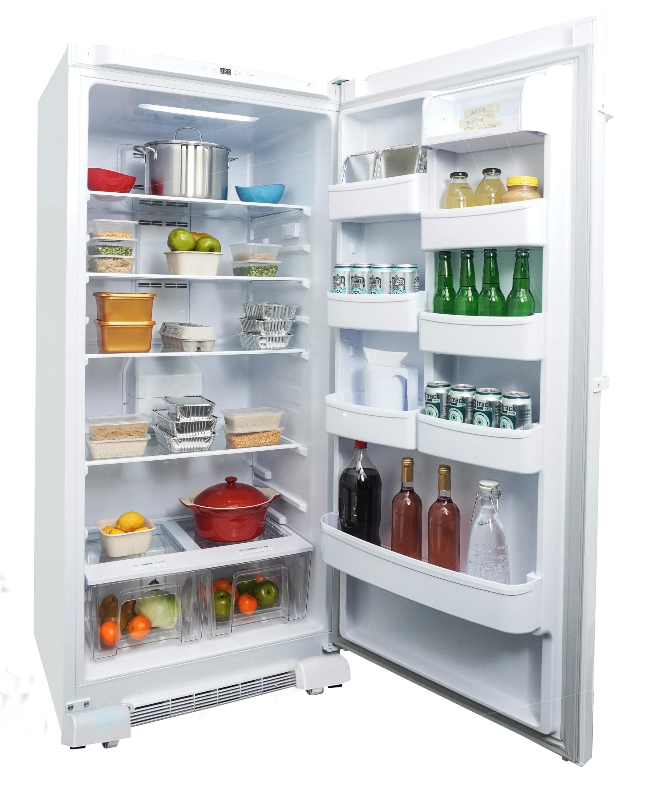Danby - 30 Inch 17 cu. ft Built In / Integrated Refrigerator in White - DAR170A3WDD
