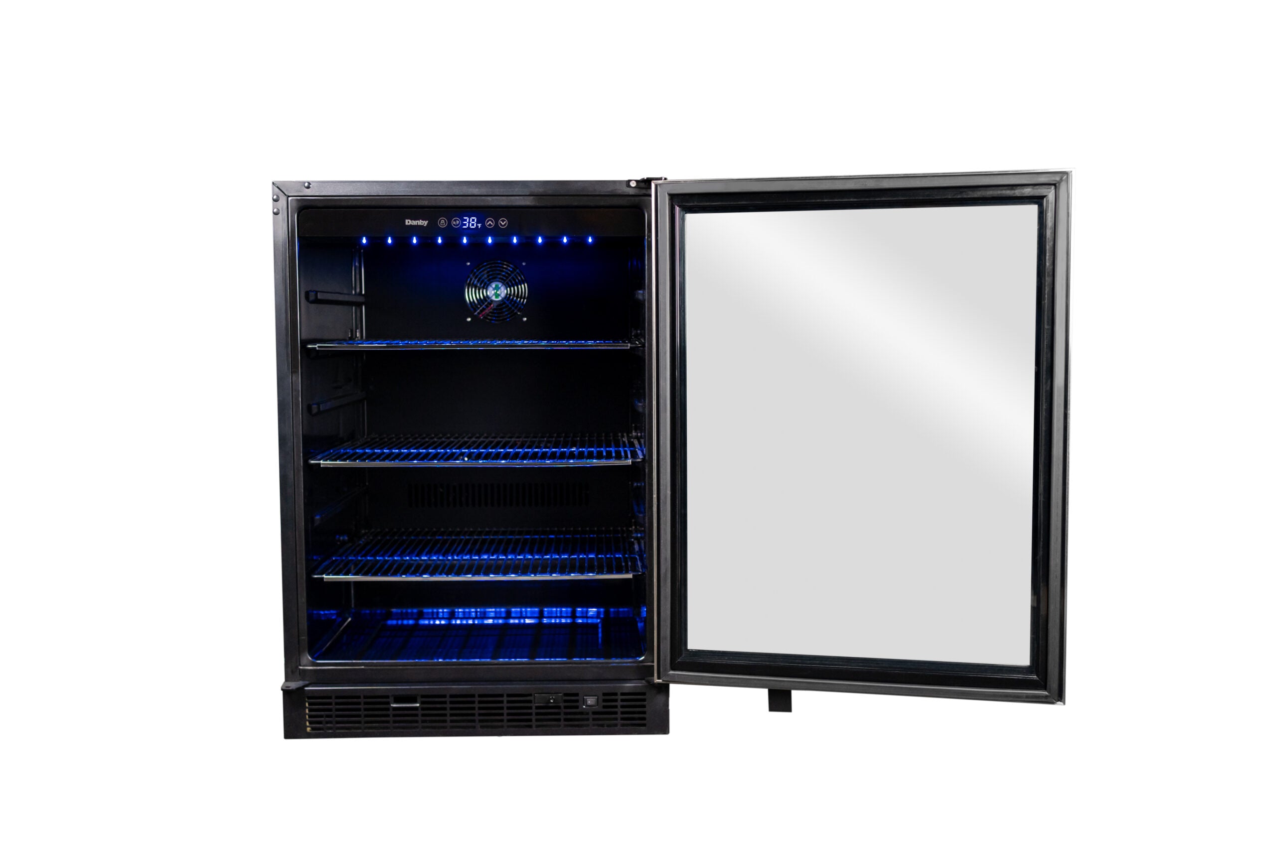 Danby - 23.81 Inch 5.7 cu. ft Beverage Centre Refrigerator in Stainless - DBC057A1BSS