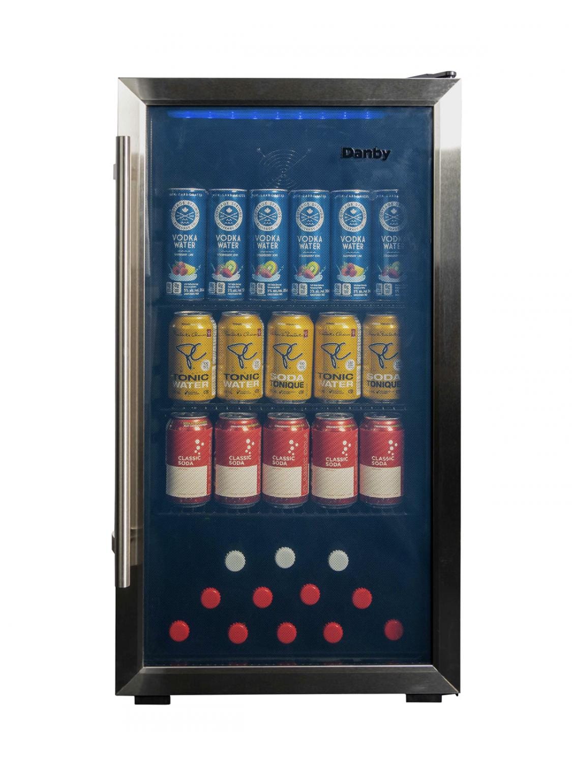 Danby - 17.5 Inch 3.1 cu. ft Beverage Centre Refrigerator in Stainless - DBC117A2BSSDD-6