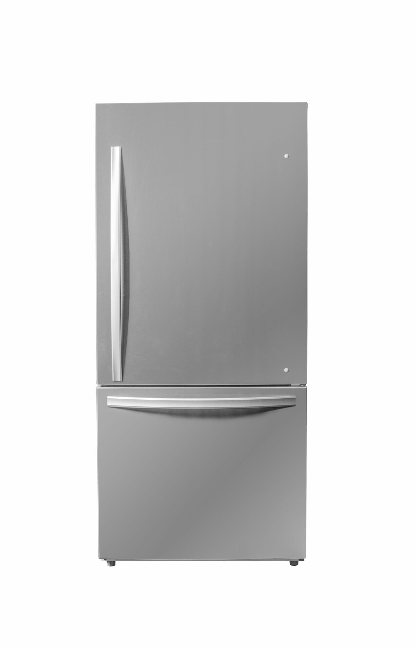 Danby - 29.5 Inch 18.7 cu. ft Bottom Mount Refrigerator in Stainless - DBM187E1SSDB