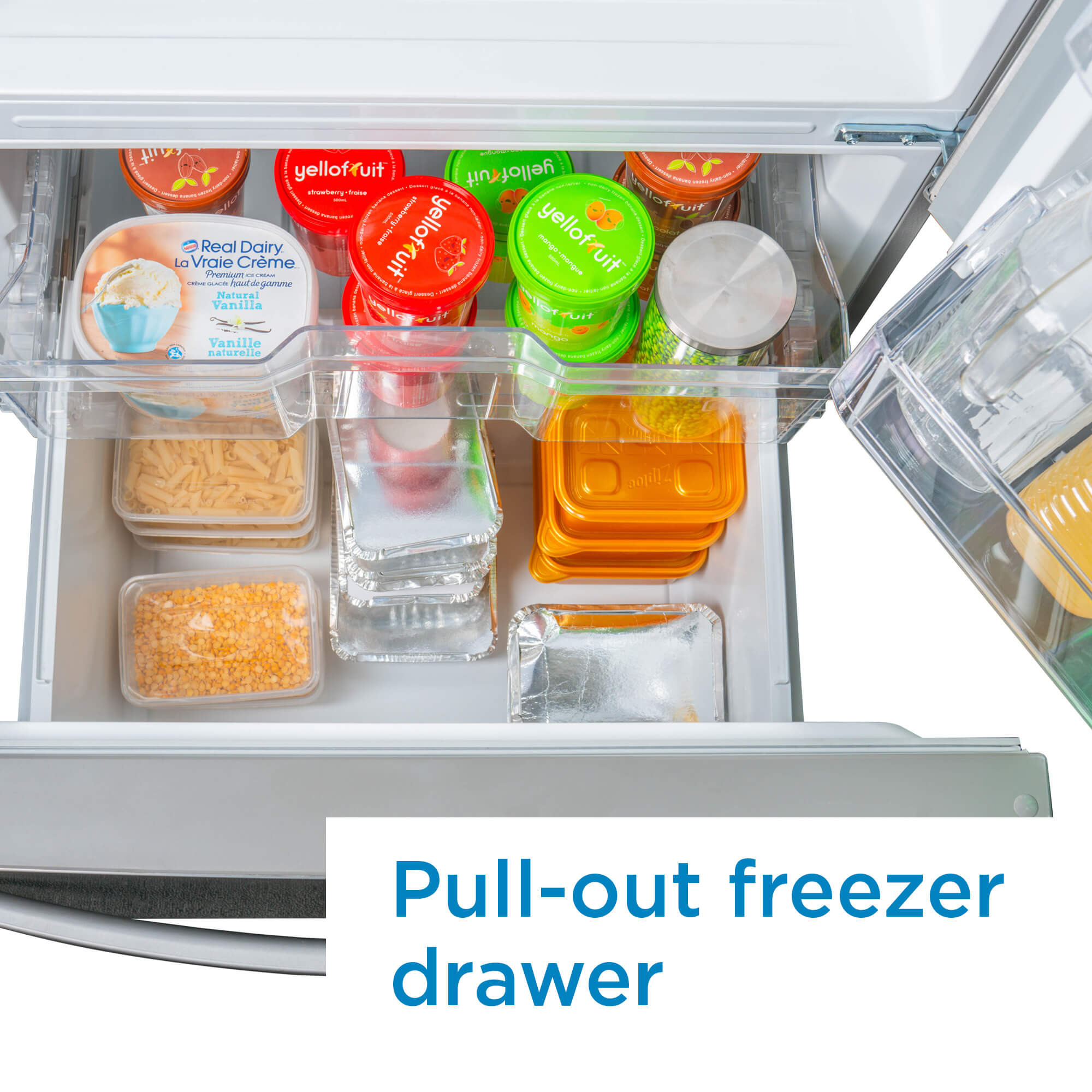 Danby - 29.5 Inch 18.7 cu. ft Bottom Mount Refrigerator in Stainless - DBM187E1SSDB