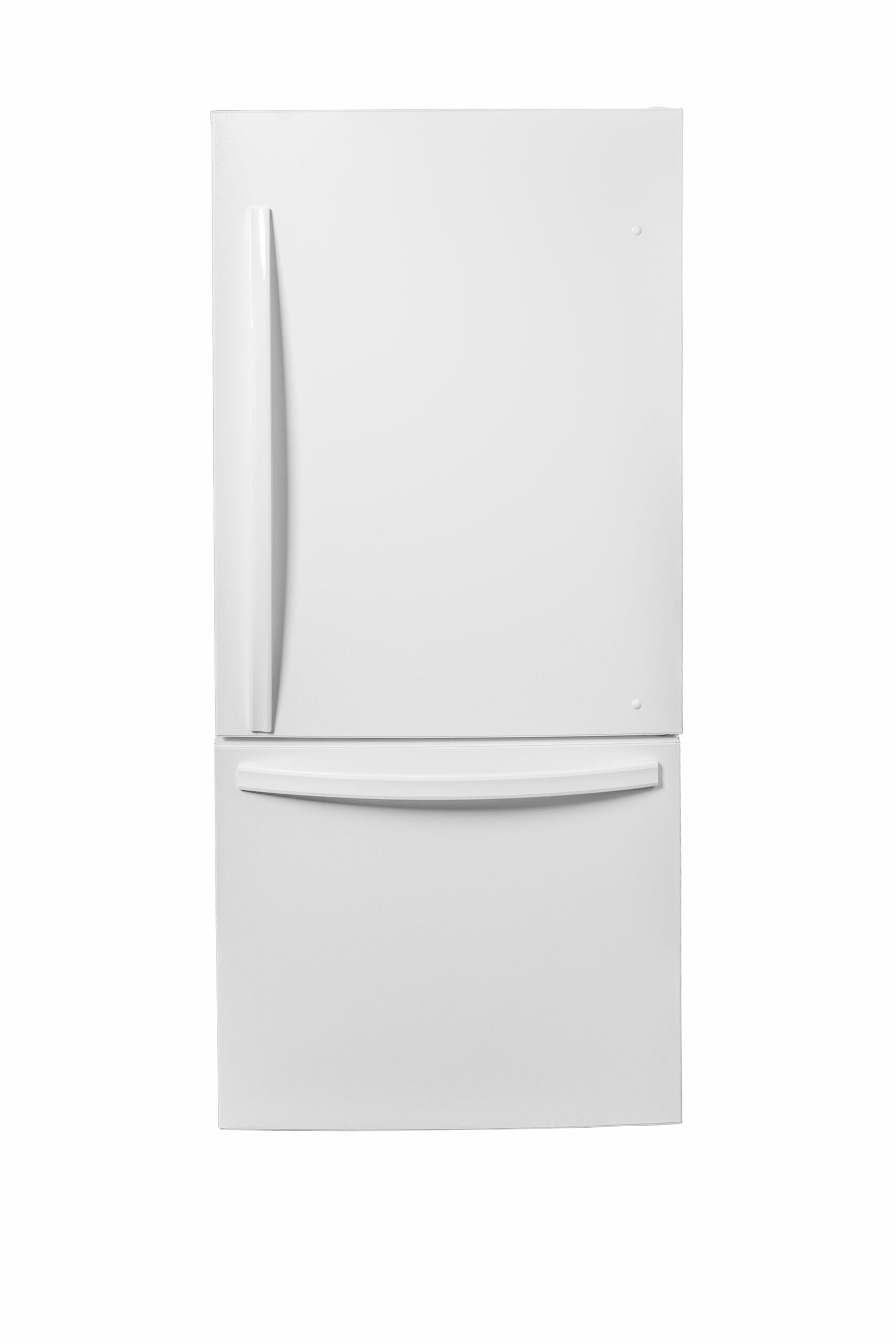 Danby - 29.5 Inch 18.7 cu. ft Bottom Mount Refrigerator in White - DBM187E1WDB
