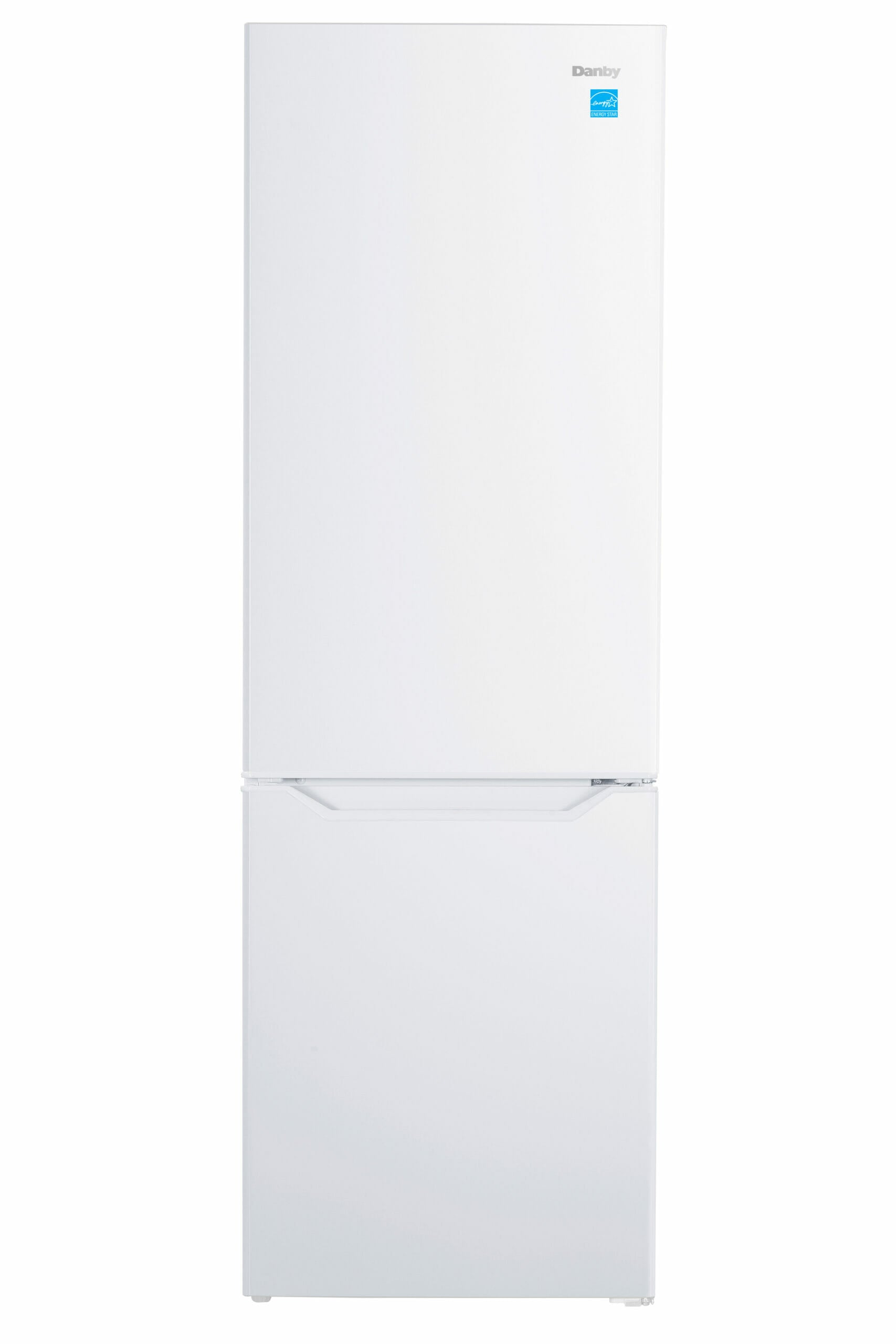 Danby - 23.69 Inch 10 cu. ft Bottom Mount Refrigerator in White - DBMF100B1WDB