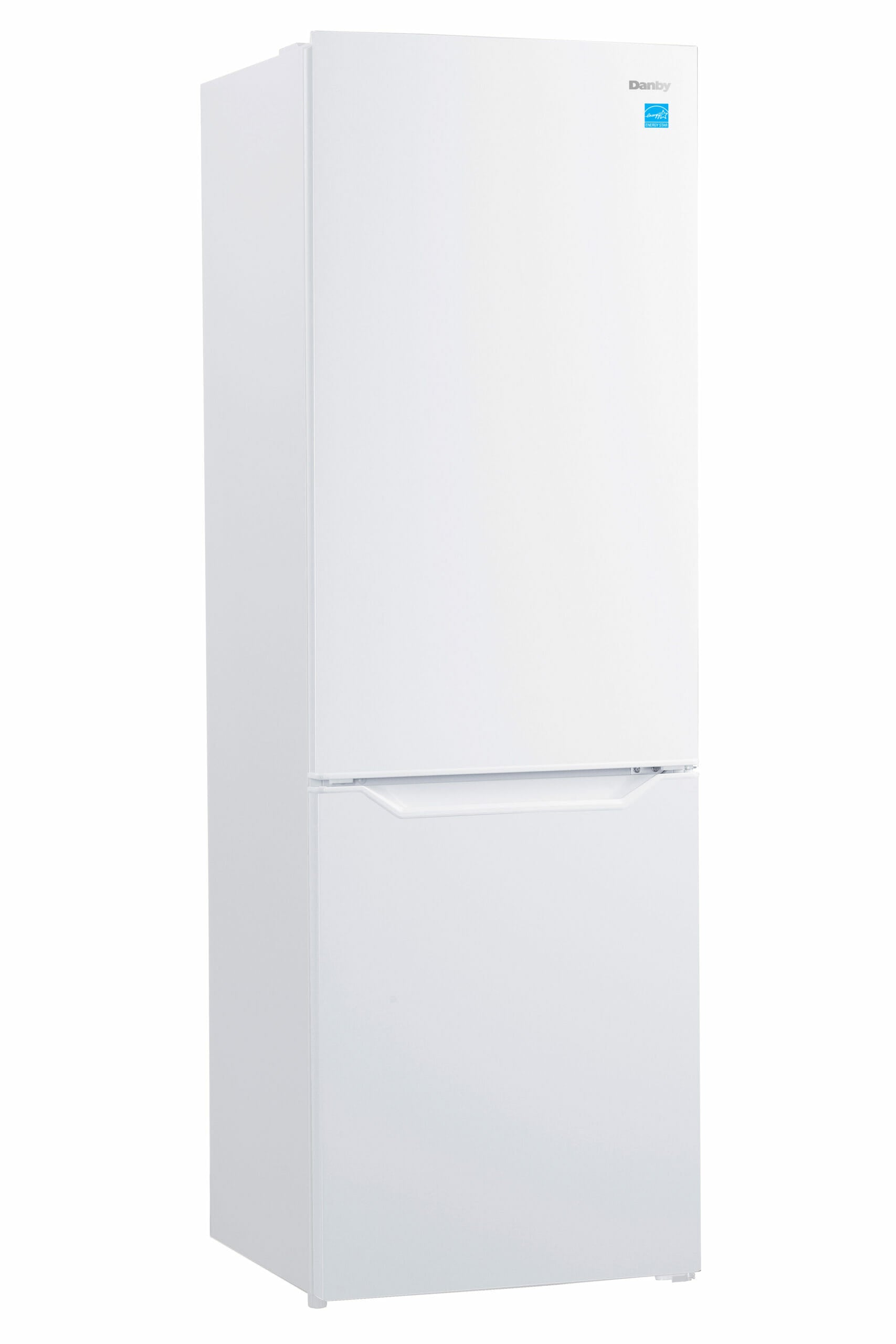 Danby - 23.69 Inch 10 cu. ft Bottom Mount Refrigerator in White - DBMF100B1WDB