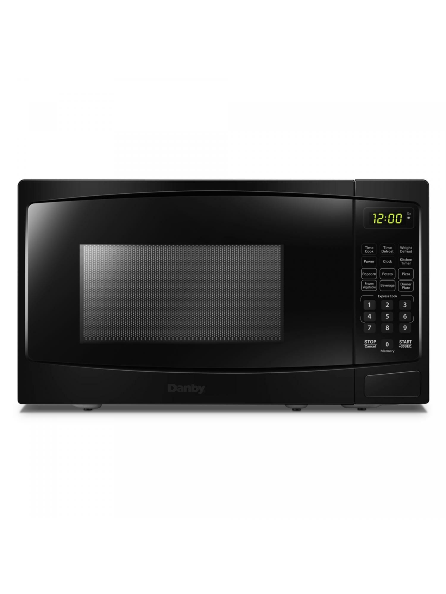 Danby - 0.9 cu. Ft Counter top Microwave in Black - DBMW0920BBB