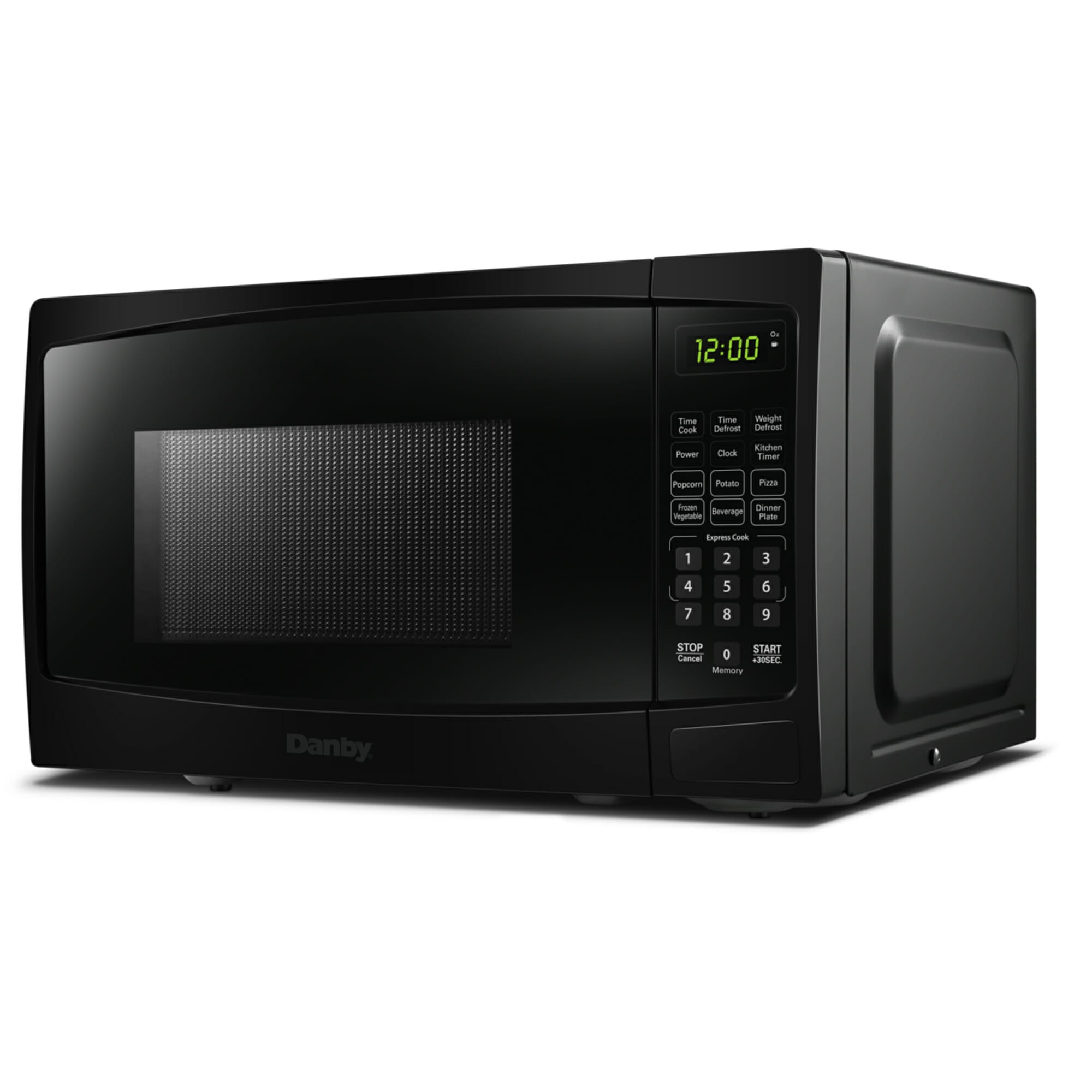 Danby - 0.9 cu. Ft Counter top Microwave in Black - DBMW0920BBB