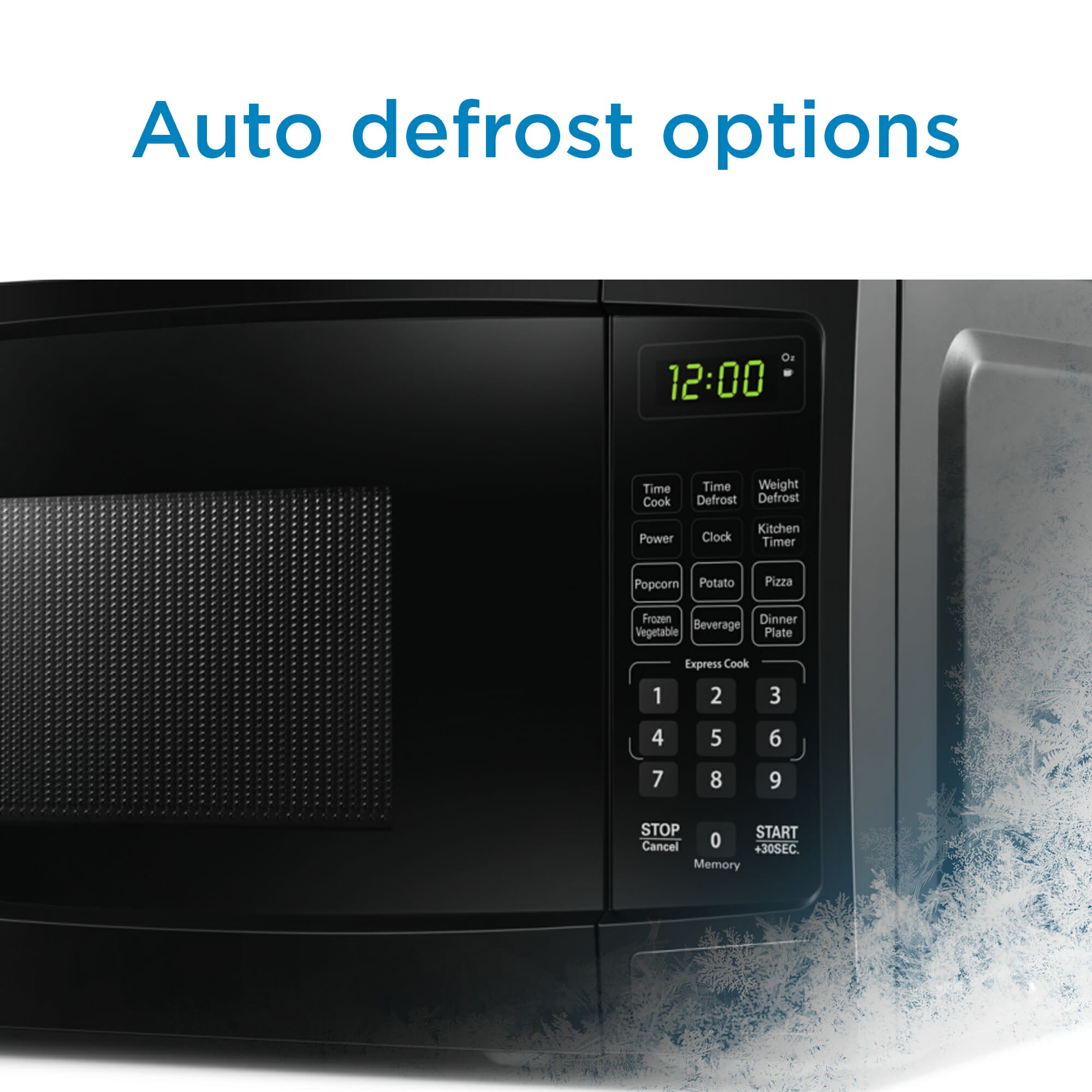 Danby - 0.9 cu. Ft Counter top Microwave in Black - DBMW0920BBB