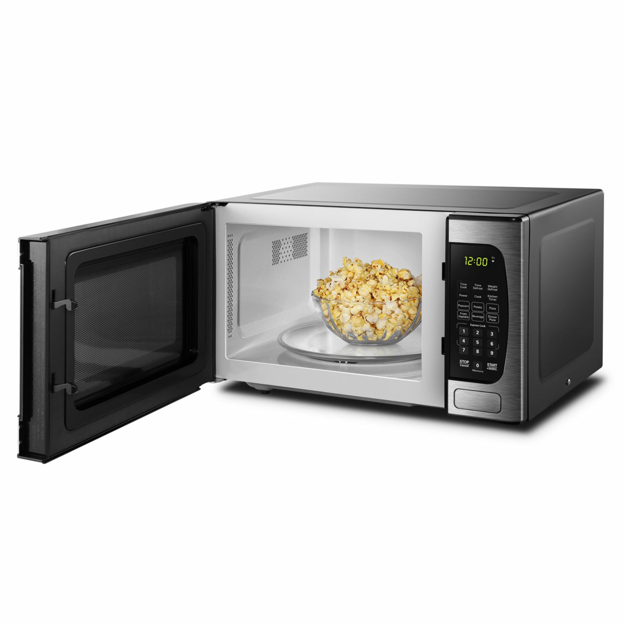 Danby - 0.9 cu. Ft Counter top Microwave in Stainless - DBMW0924BBS