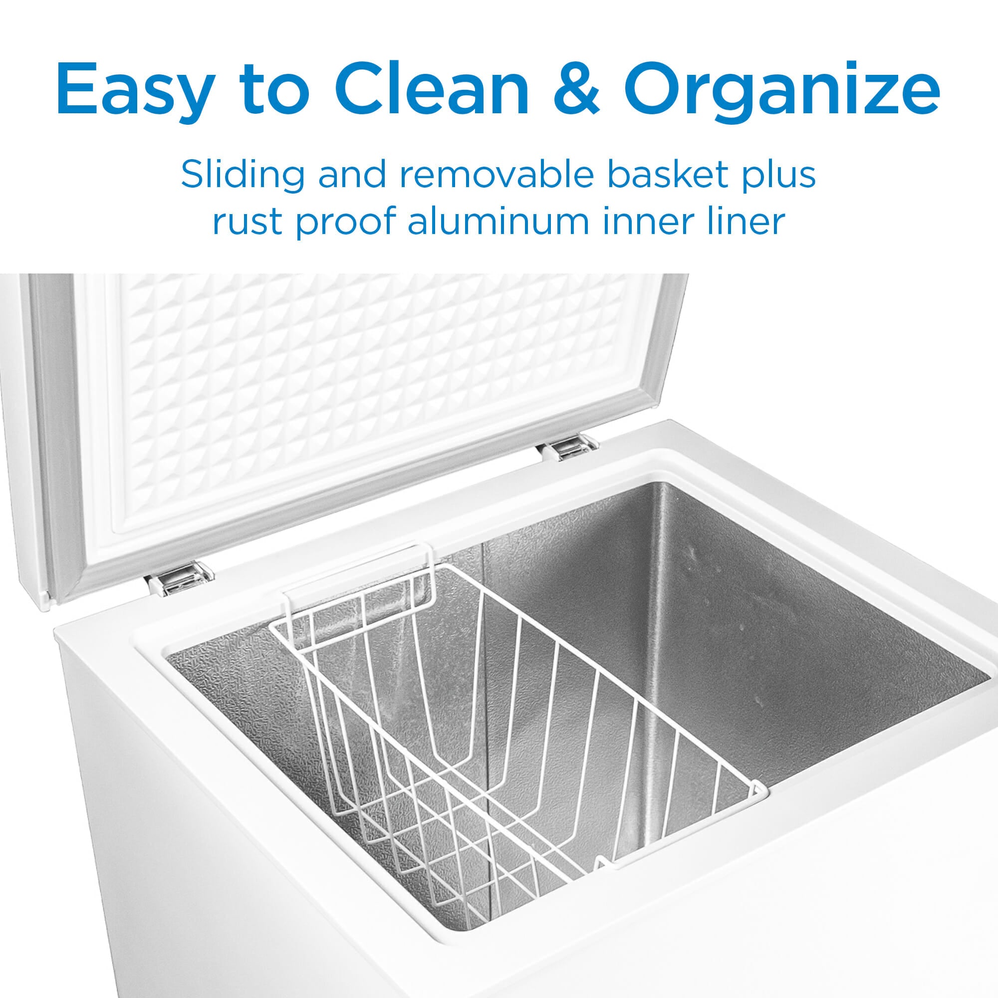 Danby - 3.5 cu. Ft Chest Freezer in White - DCF035A6WM