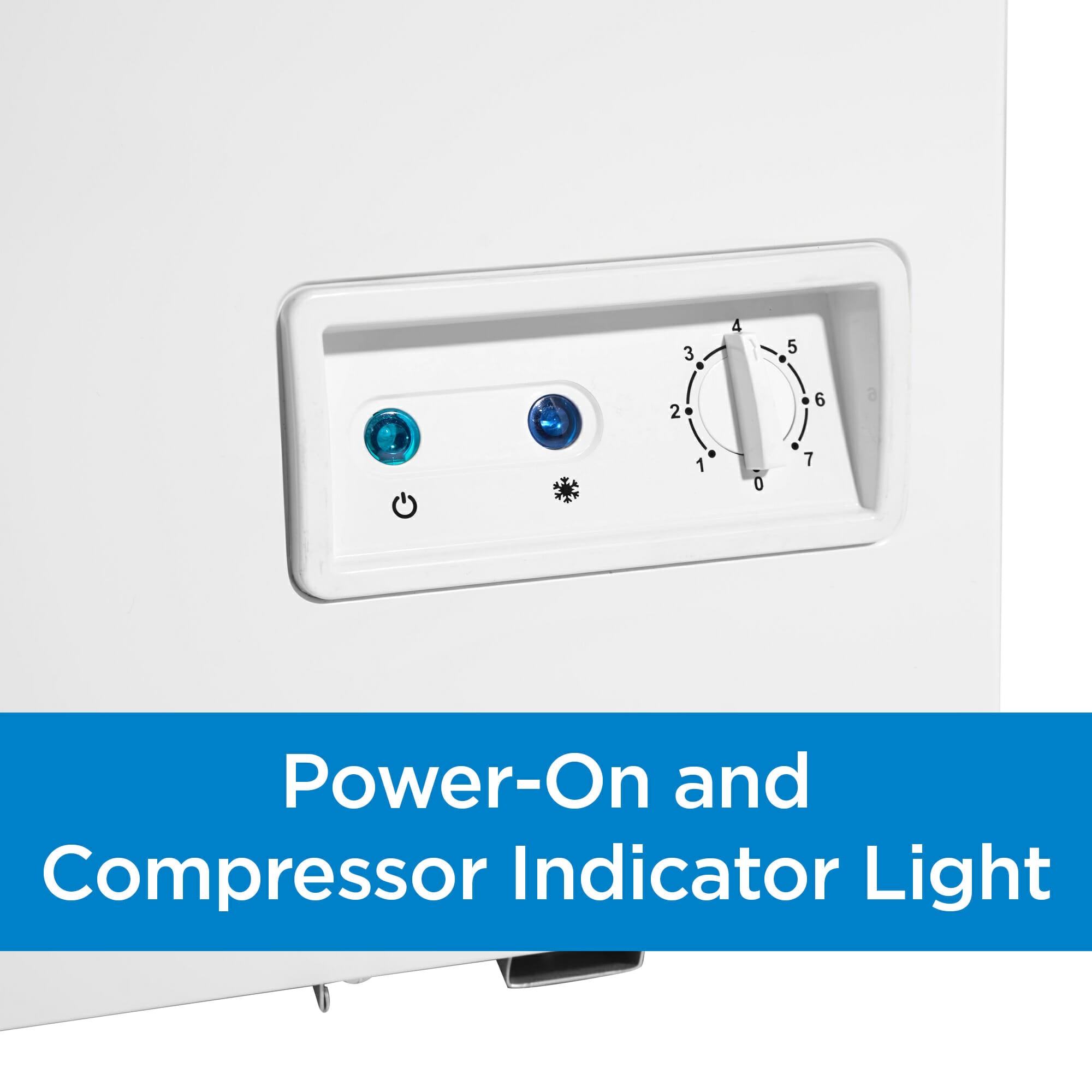 Danby - 5 cu. Ft Chest Freezer in White - DCF050A5WDB
