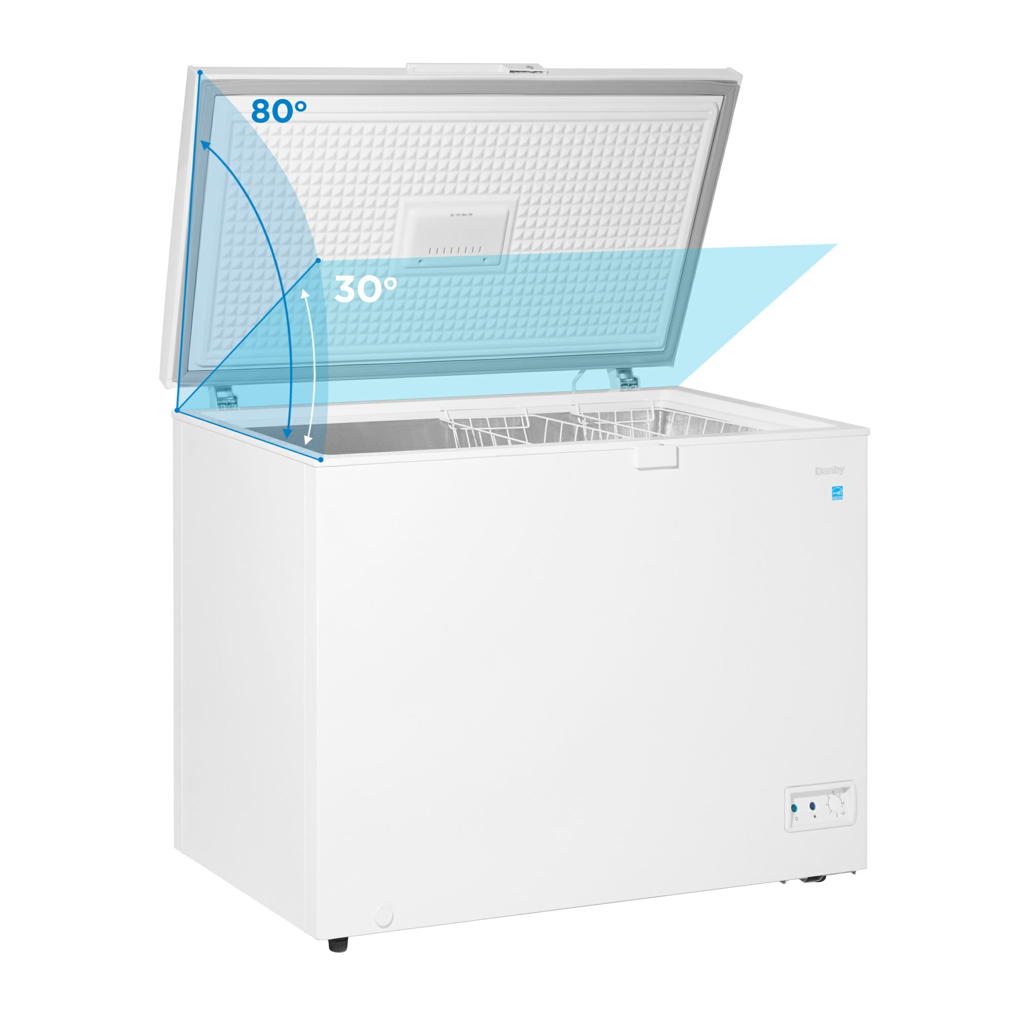Danby - 10 cu. Ft Chest Freezer in White - DCF100A5WDB