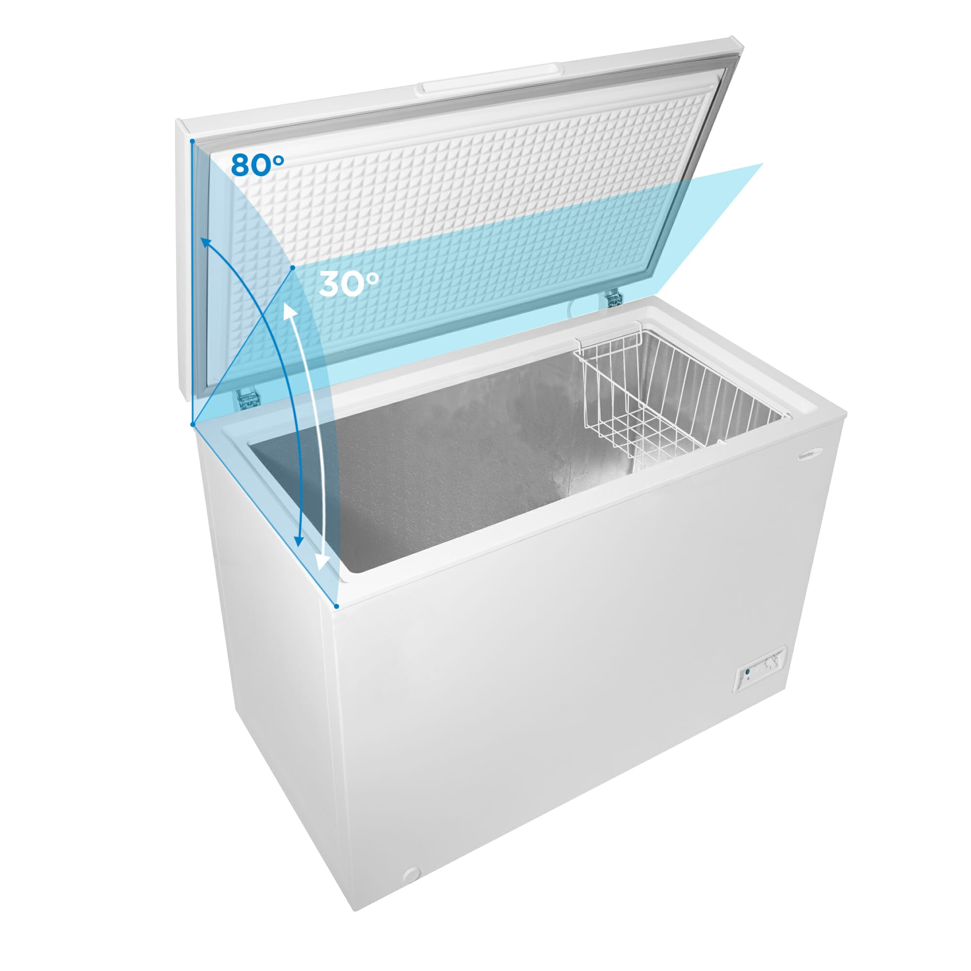 Danby - 10 cu. Ft Chest Freezer in White - DCF100A6WM