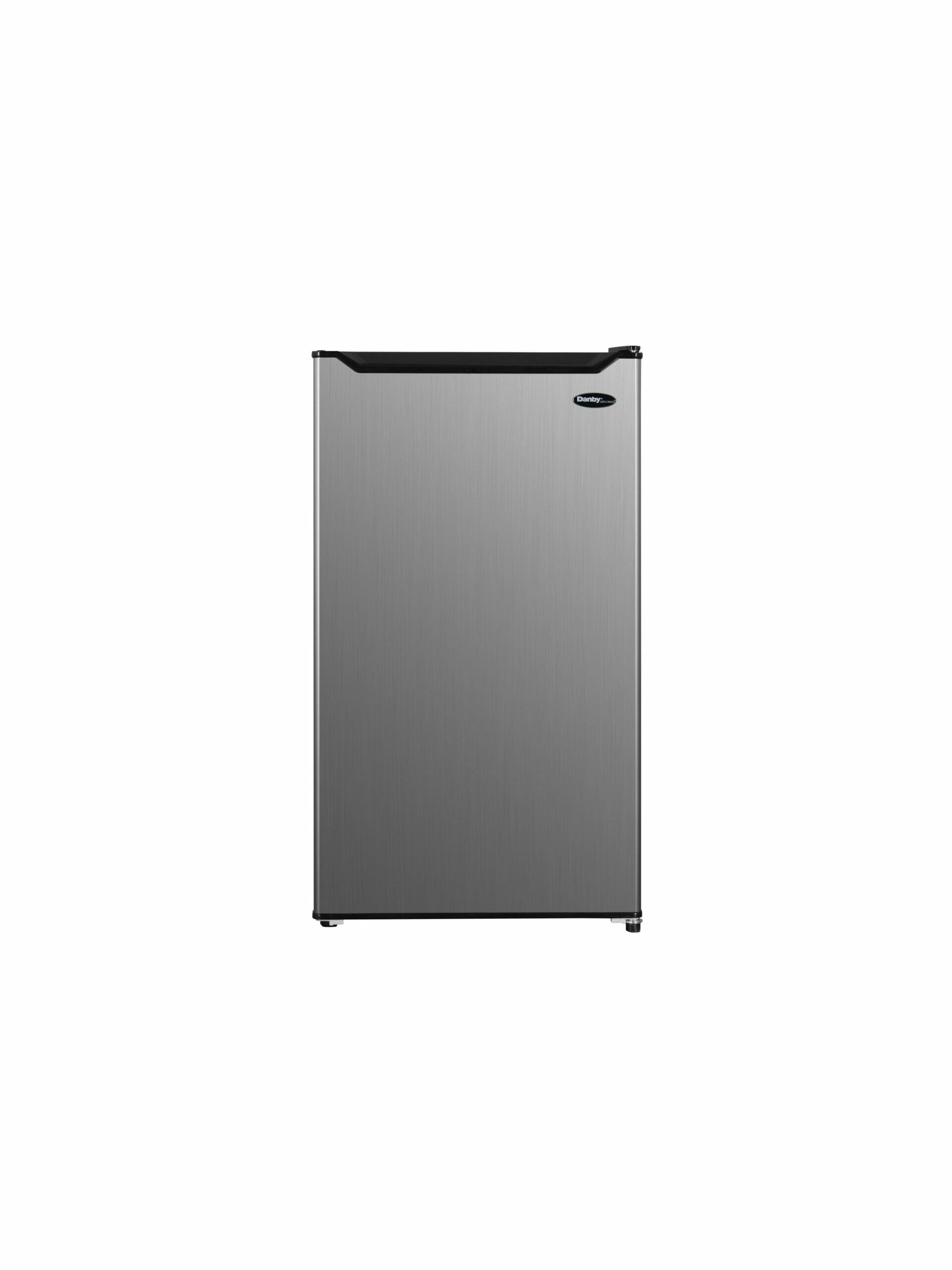 Danby - 18.5 Inch 3.3 cu. ft Mini Fridge Refrigerator in Stainless - DCR033B1SLM