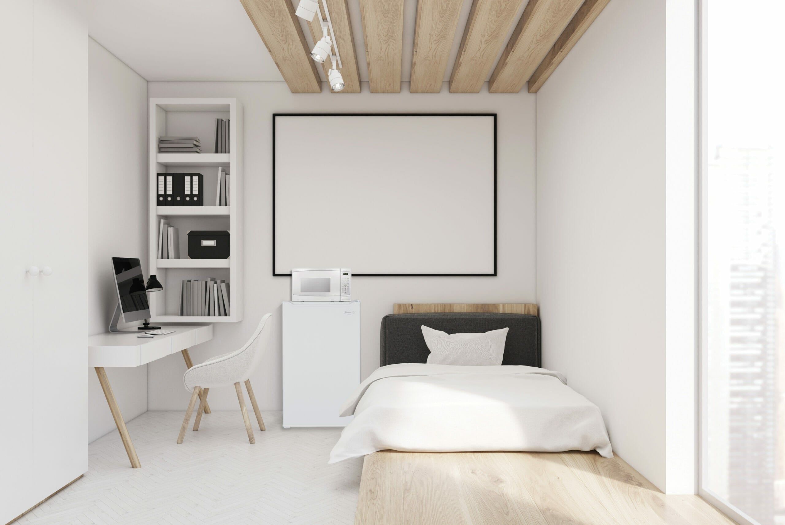 Danby - 18.6 Inch 3.3 cu. ft Mini Fridge Refrigerator in White - DCR033B2WM