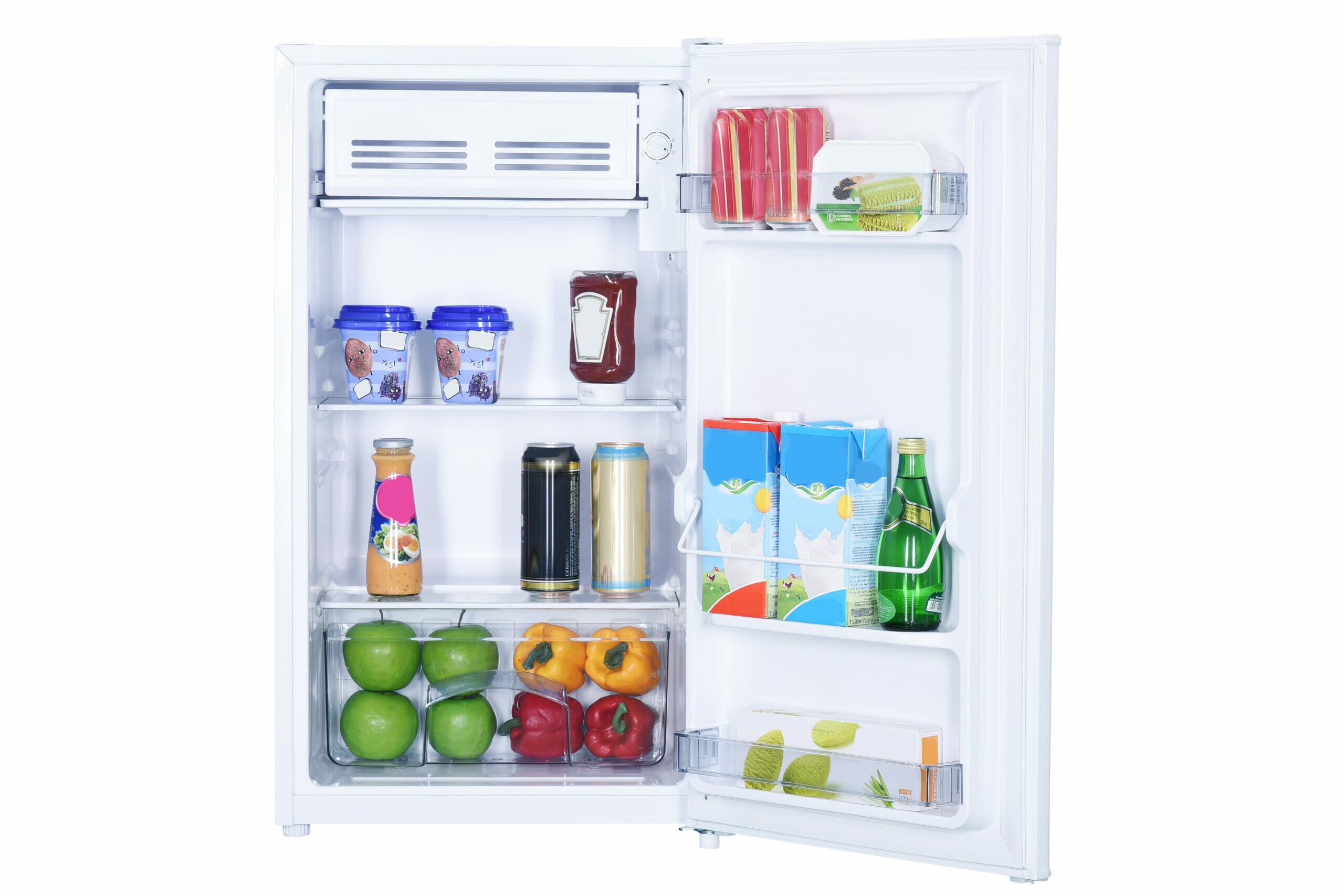 Danby - 18.6 Inch 3.3 cu. ft Mini Fridge Refrigerator in White - DCR033B2WM
