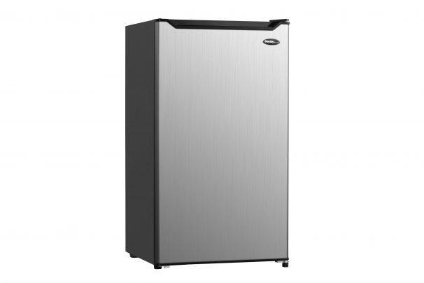 Danby - 19.31 Inch 4.4 cu. ft Mini Fridge Refrigerator in Stainless - DCR044B1SLM