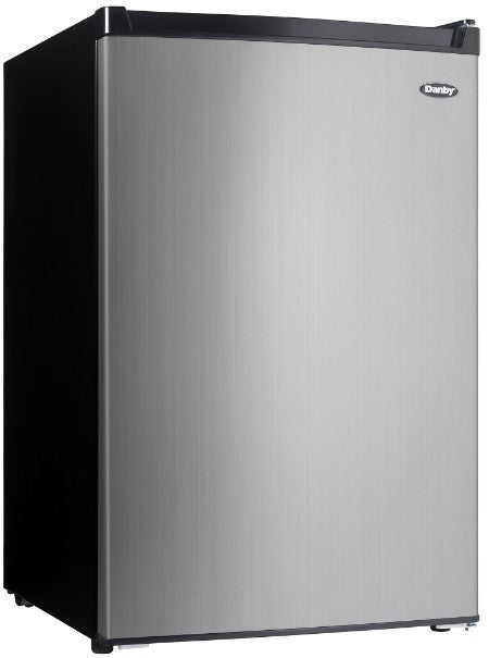 Danby - 21.31 Inch 4.5 cu. ft Mini Fridge Refrigerator in Stainless - DCR045B1BSLDB
