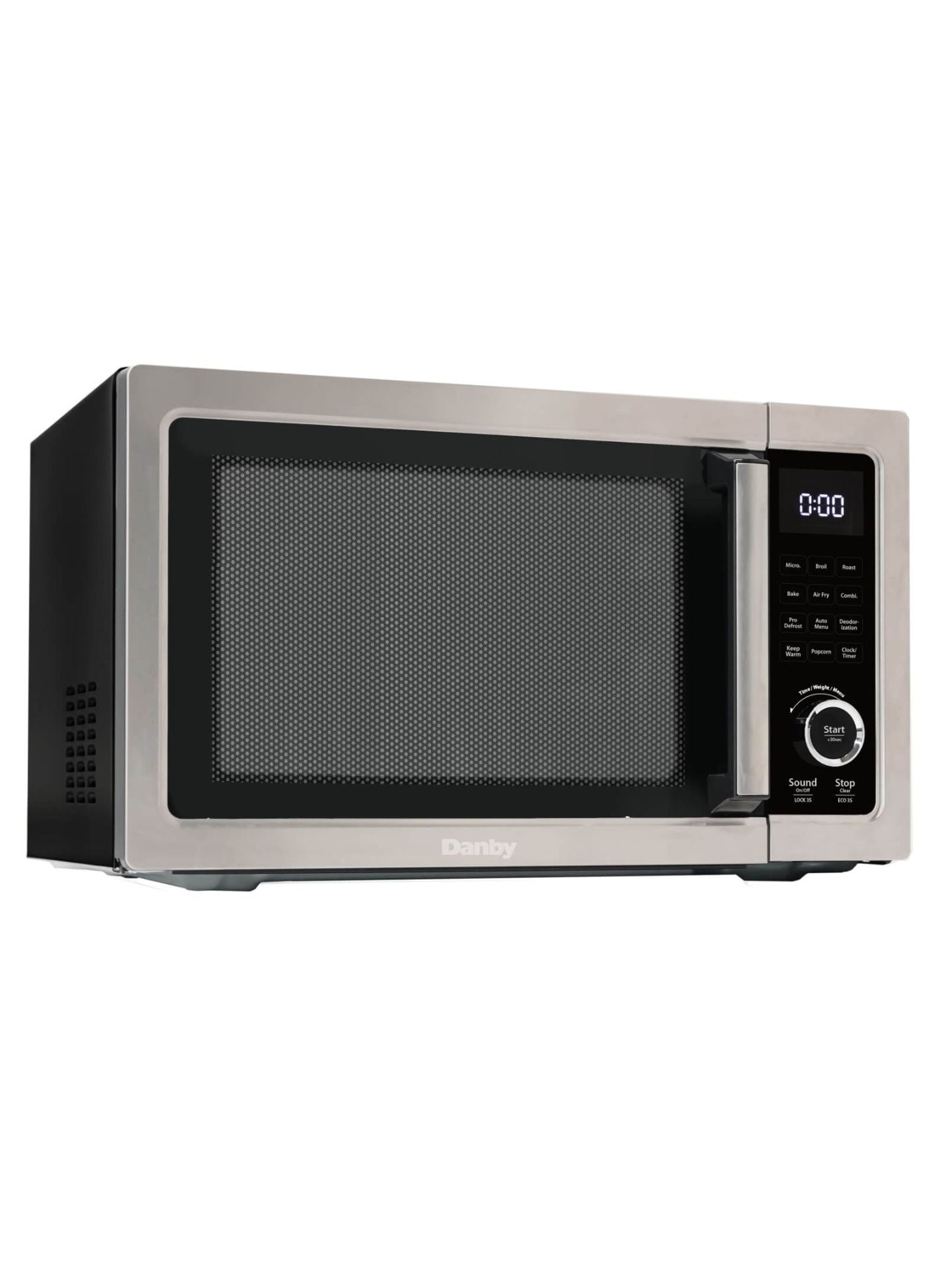 Danby - 1 cu. Ft Counter top Microwave in Stainless - DDMW1060BSS-6