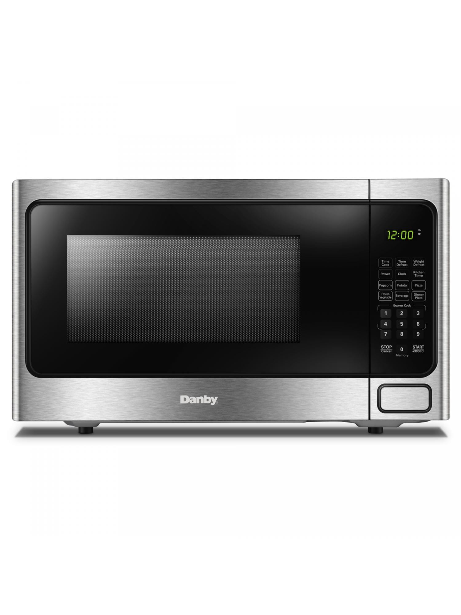 Danby - 1.1 cu. Ft Counter top Microwave in Stainless - DDMW1125BBS