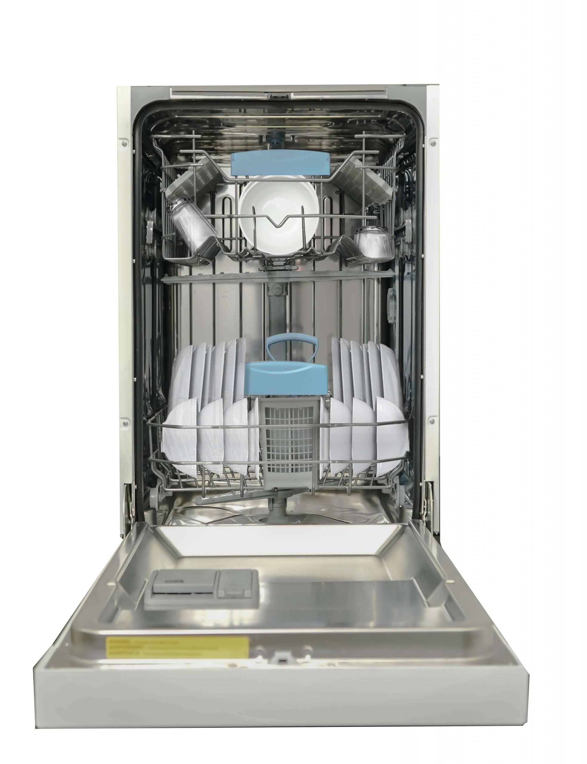Danby - 51 dBA Built In Dishwasher in White - DDW18D1EW