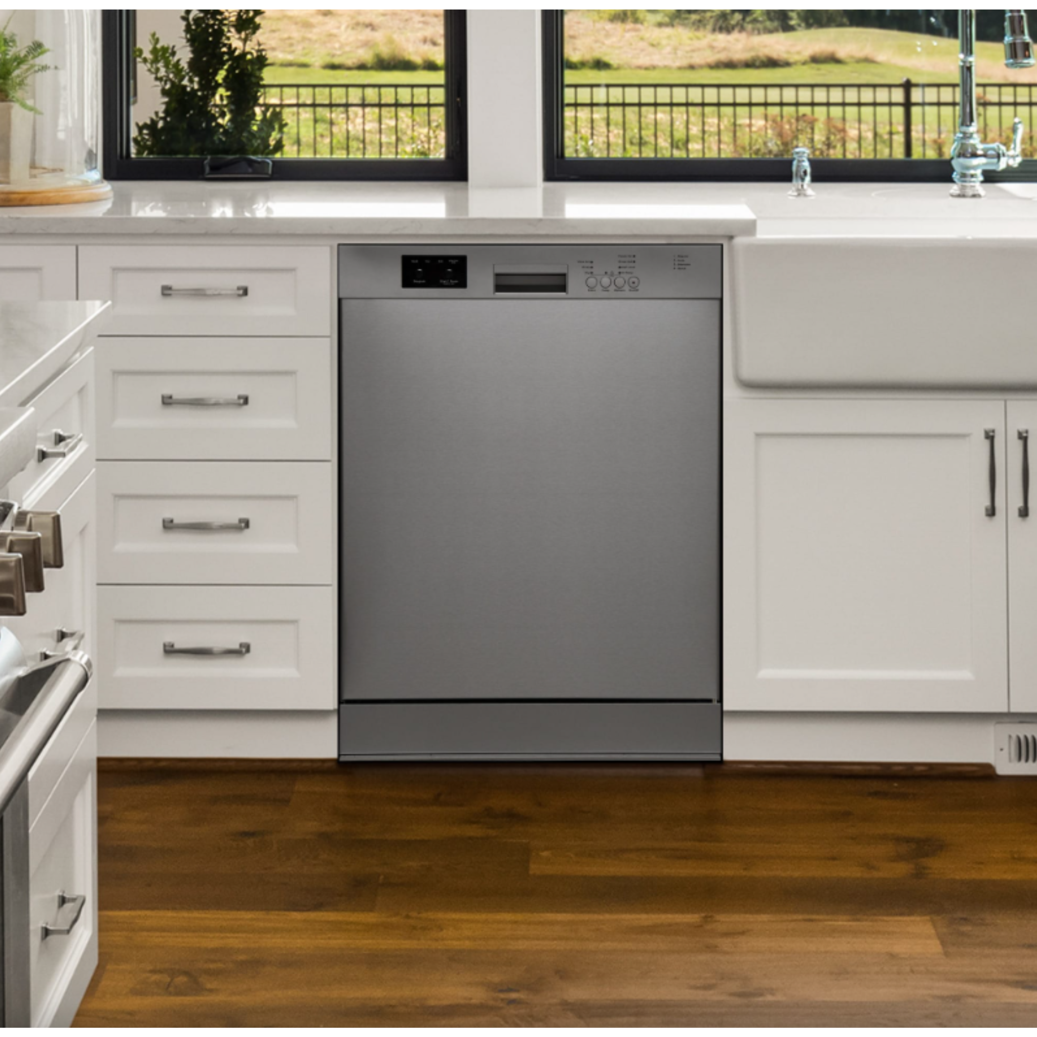 Danby - 51 dBA Built In Dishwasher in Stainless - DDW2400ESS