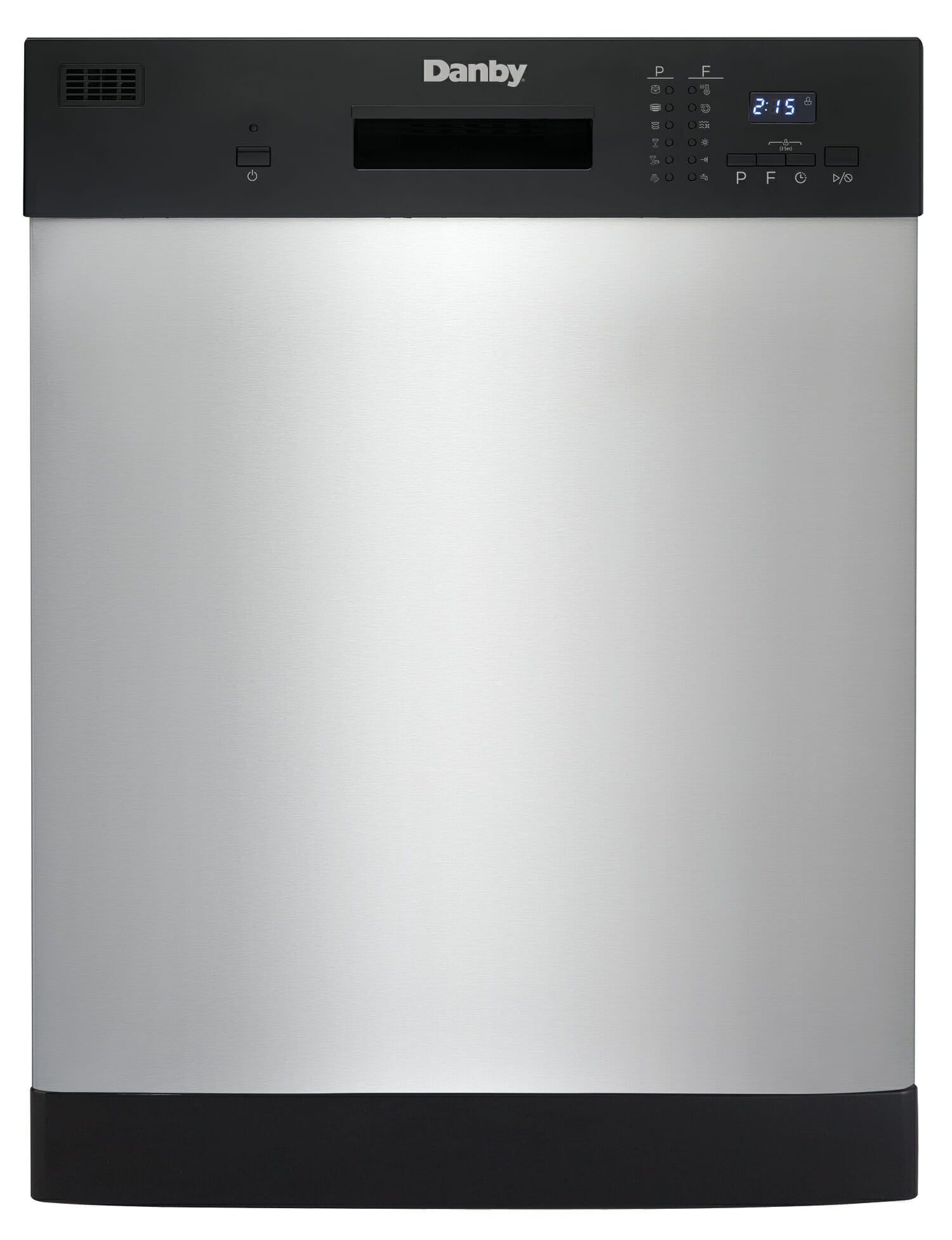 Danby - 52 dBA Built In Dishwasher in Stainless - DDW2404EBSS