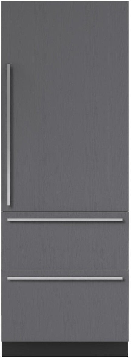 Sub-Zero - 30 Inch 15.6 cu. ft Bottom Mount Refrigerator in Panel Ready - DET3050CIID/R