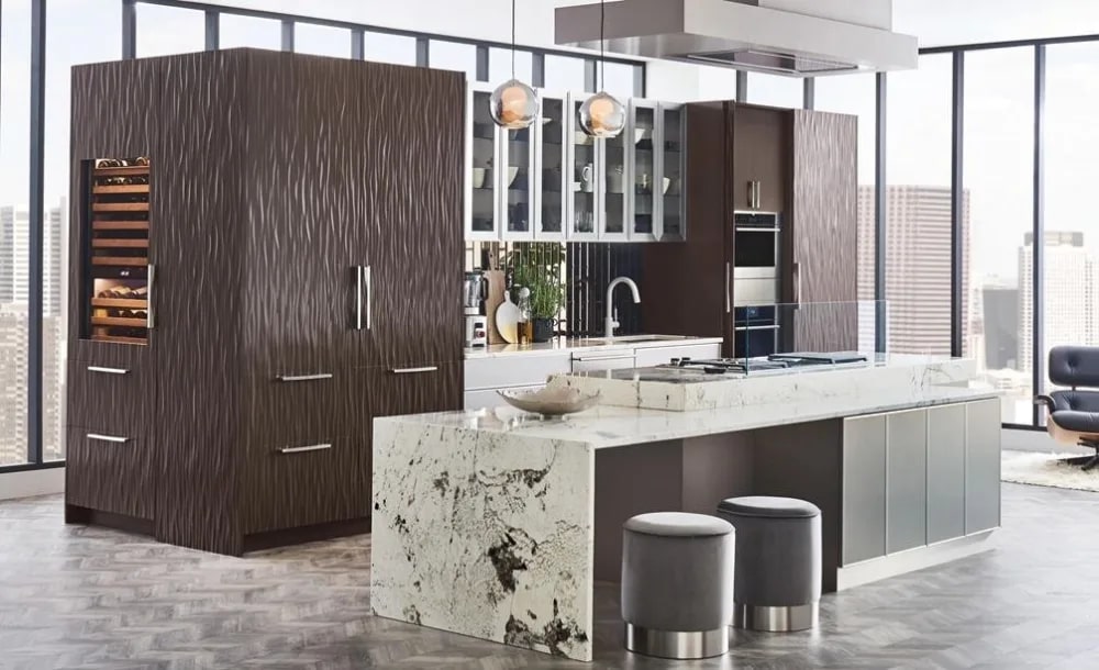 Sub-Zero - 30 Inch 16.4 cu. ft Built In / Integrated All Refrigerator Fridge in Panel Ready - DET3050RID/R