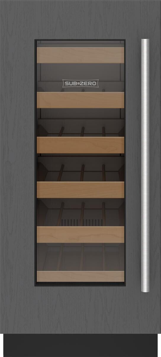 Sub-Zero - 15 Inch 24 Bottle Built In / Integrated Wine Fridge Refrigerator in Panel Ready - DEU1550W/L