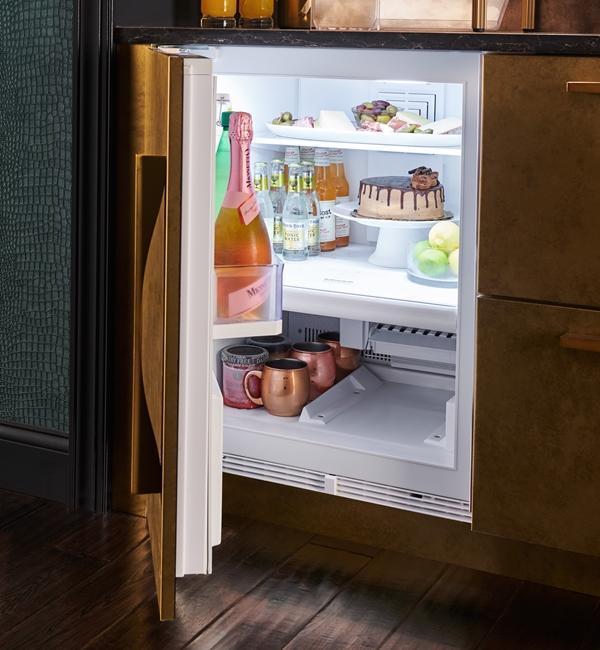 Sub-Zero - 24 Inch 4.7 cu. ft Built In / Integrated Undercounter Refrigerator in Panel Ready - DEU2450CI/R