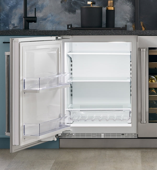 Sub-Zero - 24 Inch 5 cu. ft Built In / Integrated Undercounter Refrigerator in Panel Ready - DEU2450R/ADA/R
