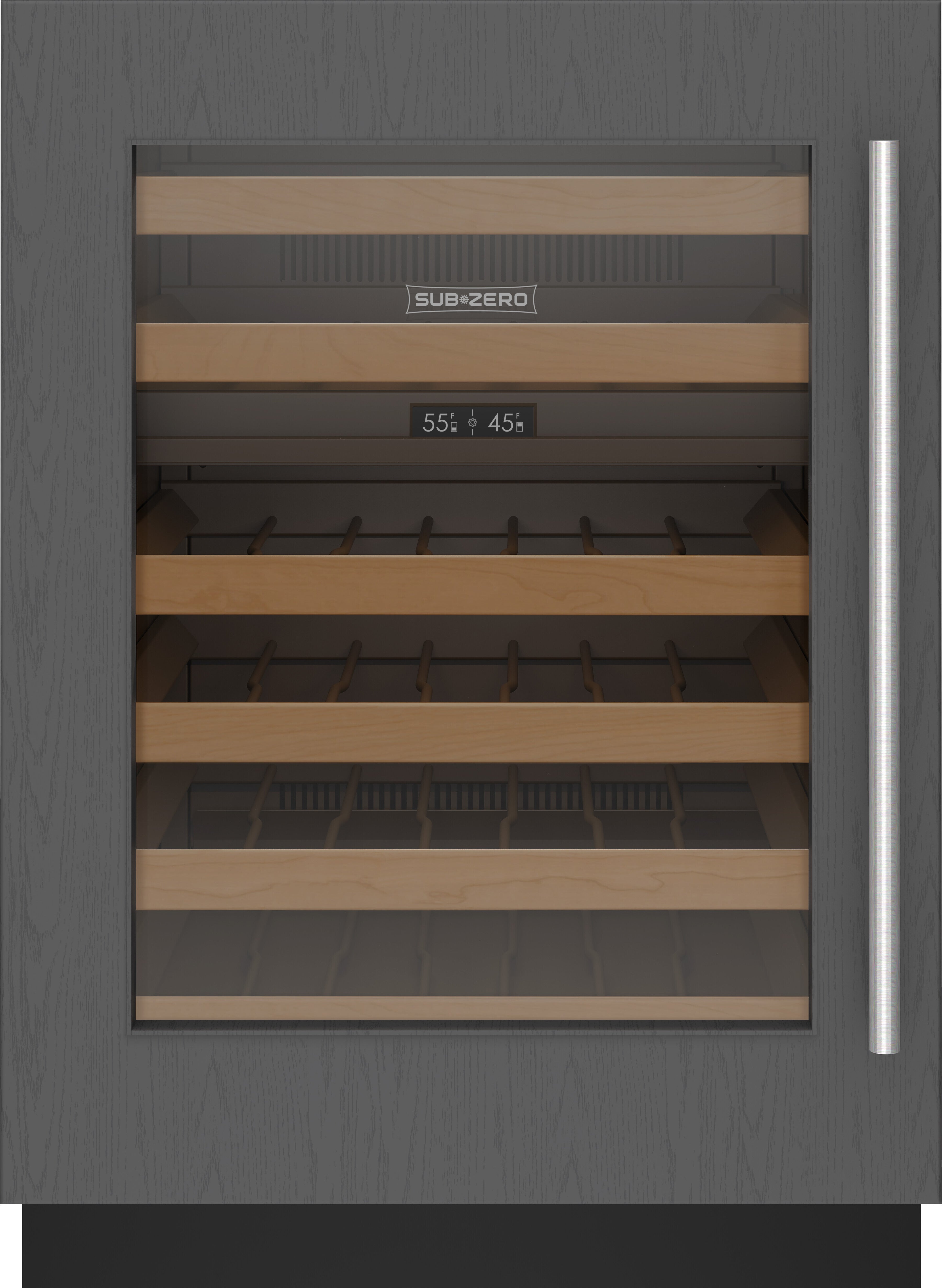 Sub-Zero - 24 Inch 42 Bottle Built In / Integrated Wine Fridge Refrigerator in Panel Ready - DEU2450W/L
