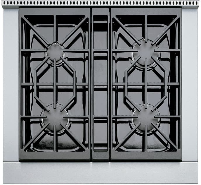 Wolf - 4.5 cu. ft Dual Fuel Range in Stainless - DF304