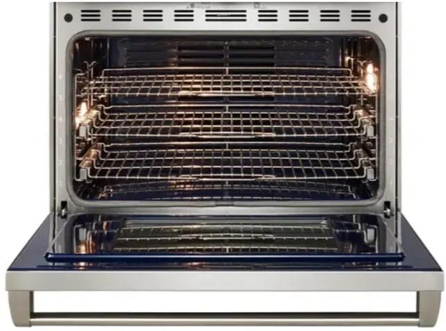 Wolf - 6.3 cu. ft Dual Fuel Range in Stainless - DF36450C/S/P