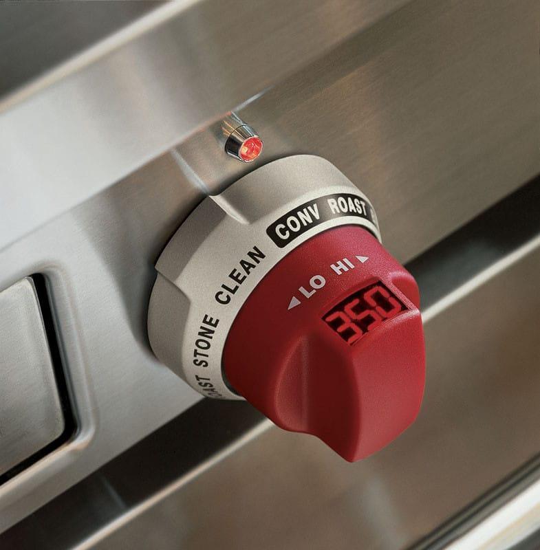 Wolf - 5.4 cu. ft Dual Fuel Range in Stainless - DF364C