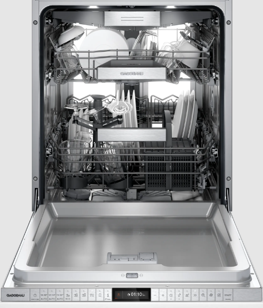 Gaggenau - 42 dBA Built In Dishwasher in Panel Ready (Open Box) - DF480701F