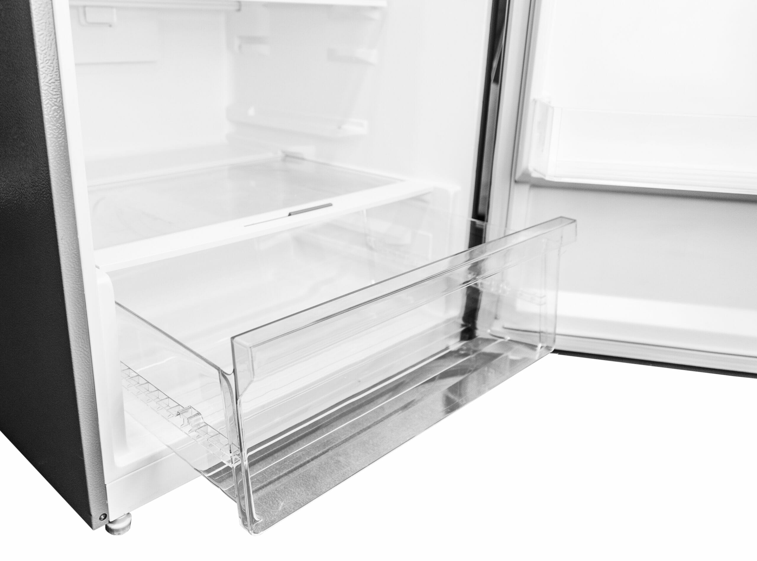 Danby - 27.56 Inch 14.2 cu. ft Top Mount Refrigerator in Stainless - DFF142E1SSDB