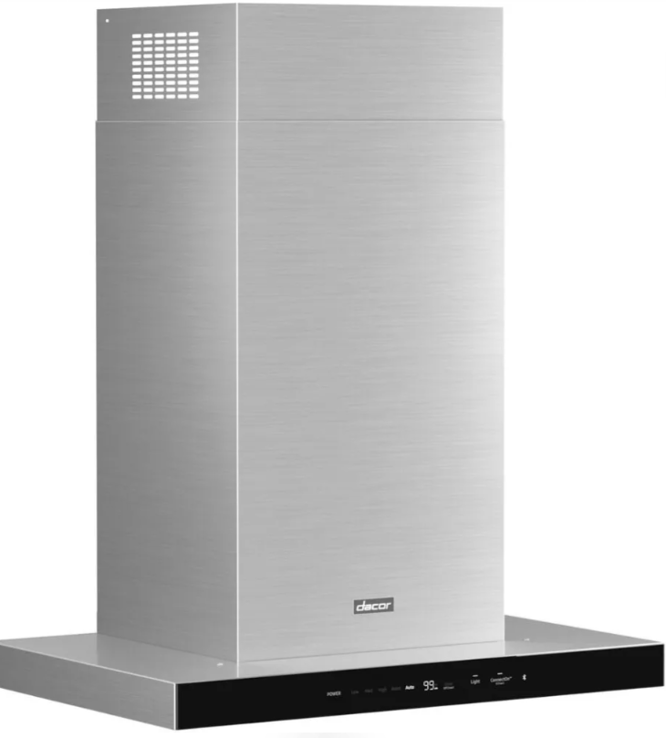Dacor - 30 Inch 600 CFM Wall Mount and Chimney Range Vent in Stainless - DHD30U990WS