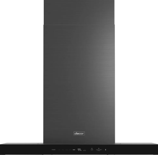 Dacor - 36 Inch 1200 CFM Wall Mount and Chimney Range Vent in Graphite Stainless - DHD36U990WM