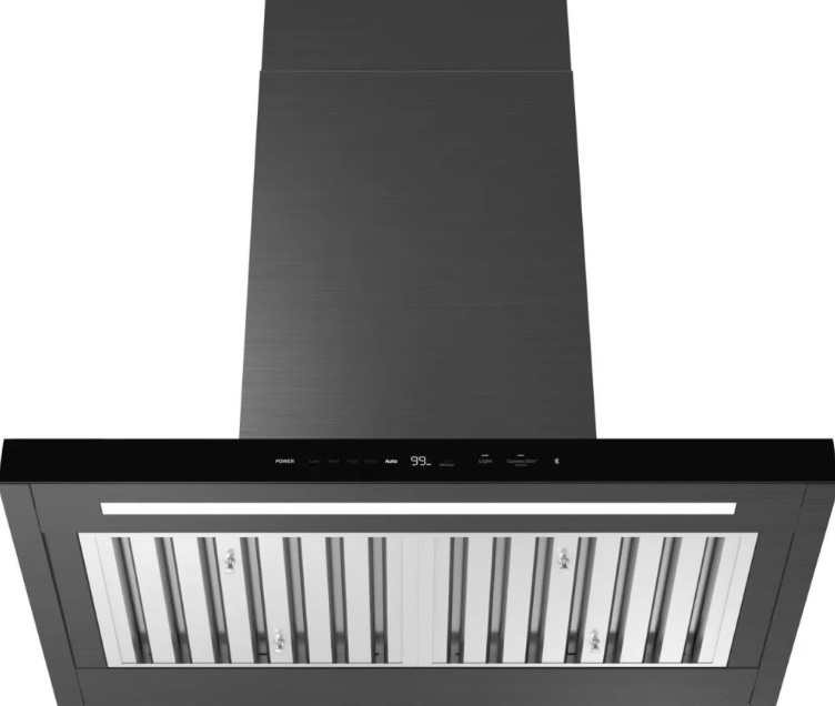 Dacor - 36 Inch 1200 CFM Wall Mount and Chimney Range Vent in Graphite Stainless - DHD36U990WM
