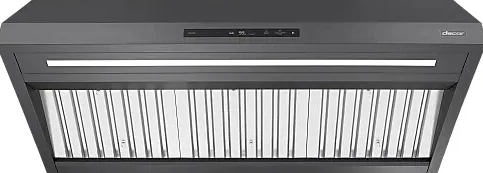 Dacor - 48 Inch 1200 CFM Wall Mount and Chimney Range Vent in Graphite Stainless - DHD48U990CM