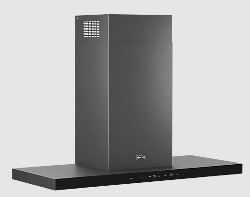 Dacor - 48 Inch 1200 CFM Wall Mount and Chimney Range Vent in Graphite Stainless - DHD48U990WM