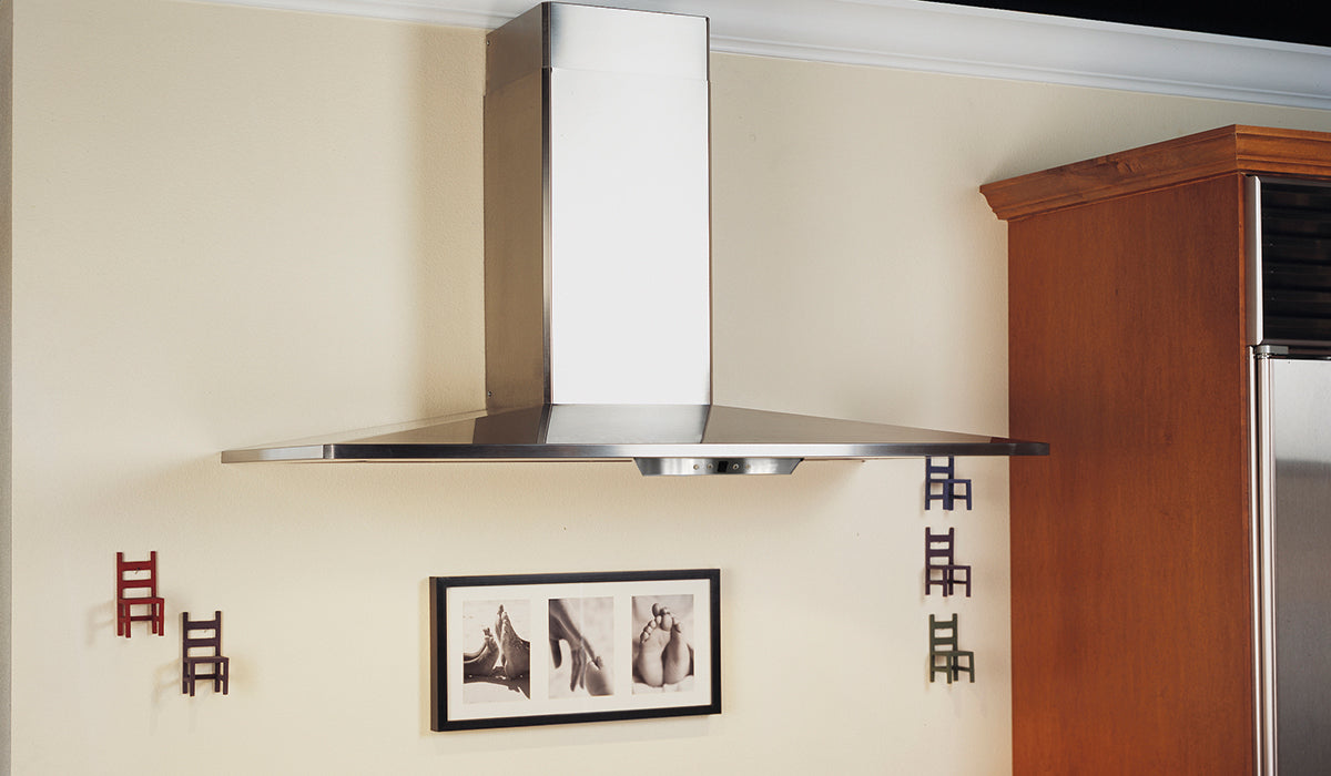 Faber - 35 Inch 600 CFM Wall Mount and Chimney Range Vent in Stainless - DIAM36SS