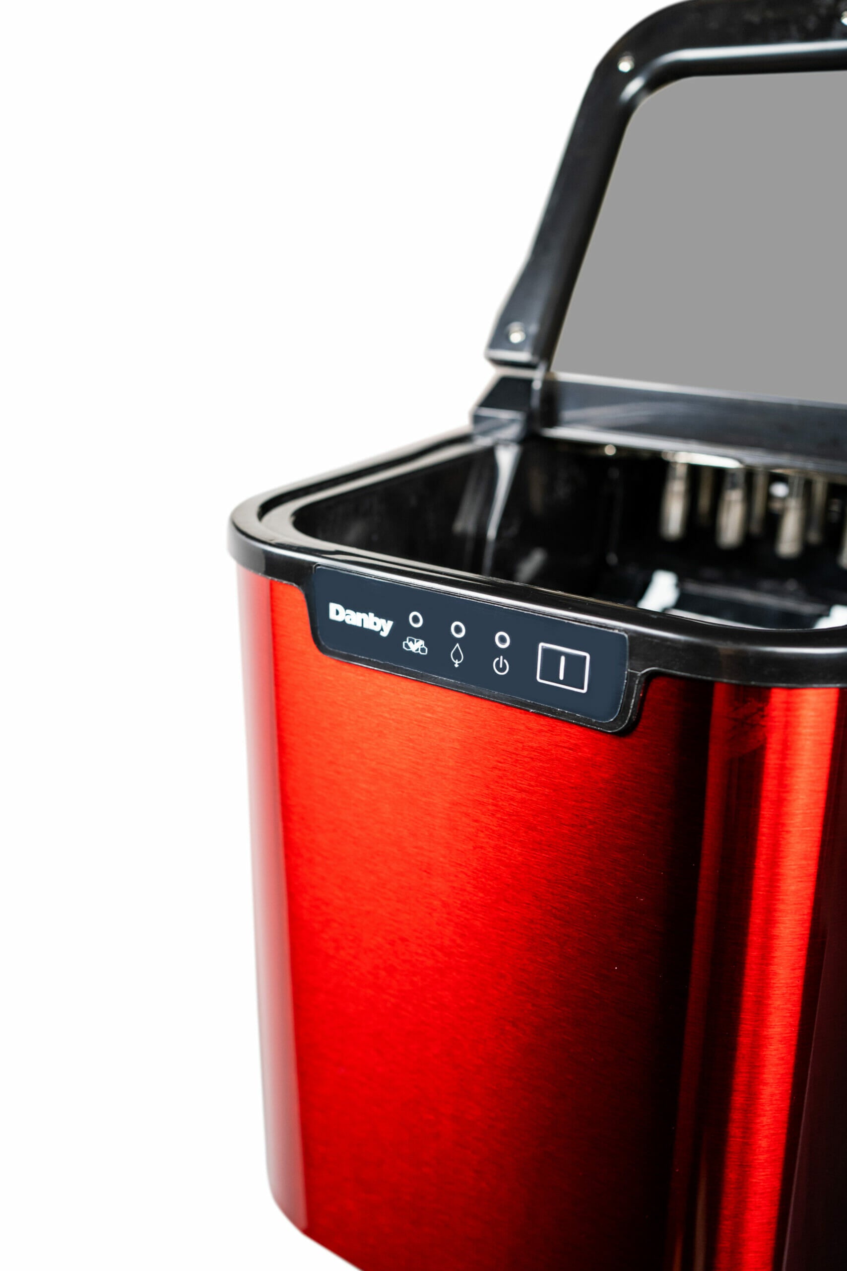 Danby - 9.81 Inch Countertop Ice Maker in Red - DIM2500RDB