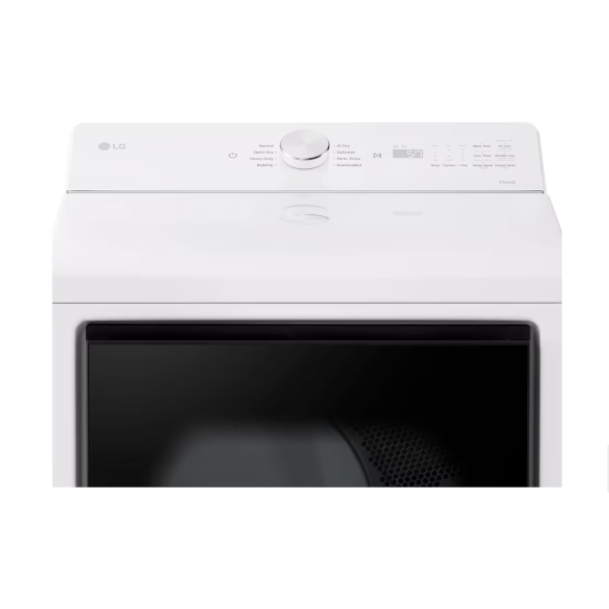 LG - 7.3 cu. Ft Vented Electric Dryer in White - DLE8200W