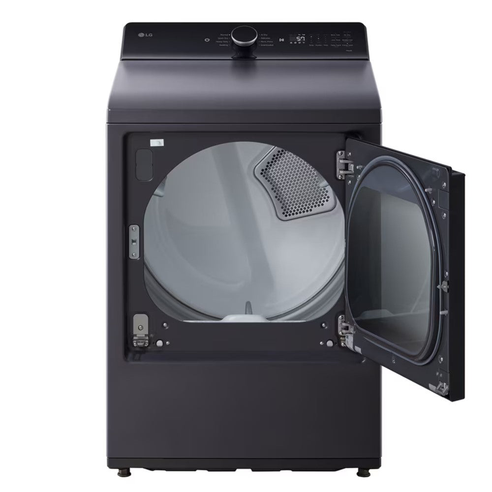 LG - 7.3 cu. Ft Electric Dryer in Graphite - DLE8400BE