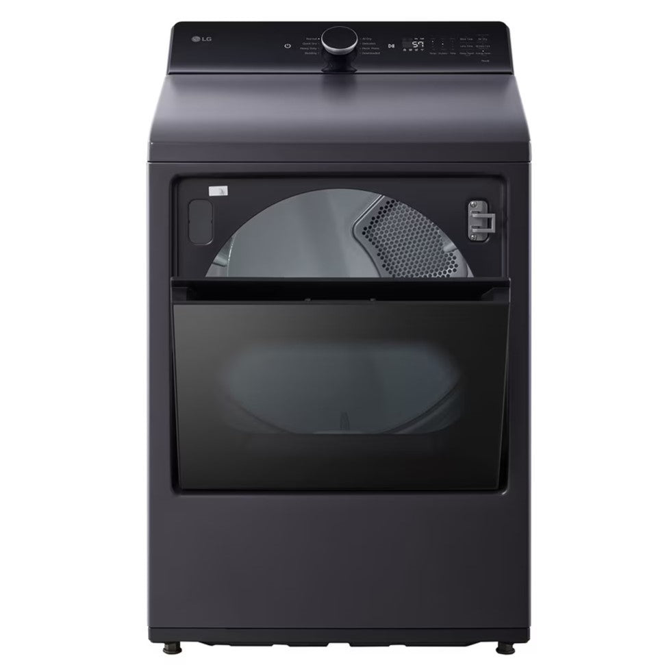 LG - 7.3 cu. Ft Electric Dryer in Graphite - DLE8400BE