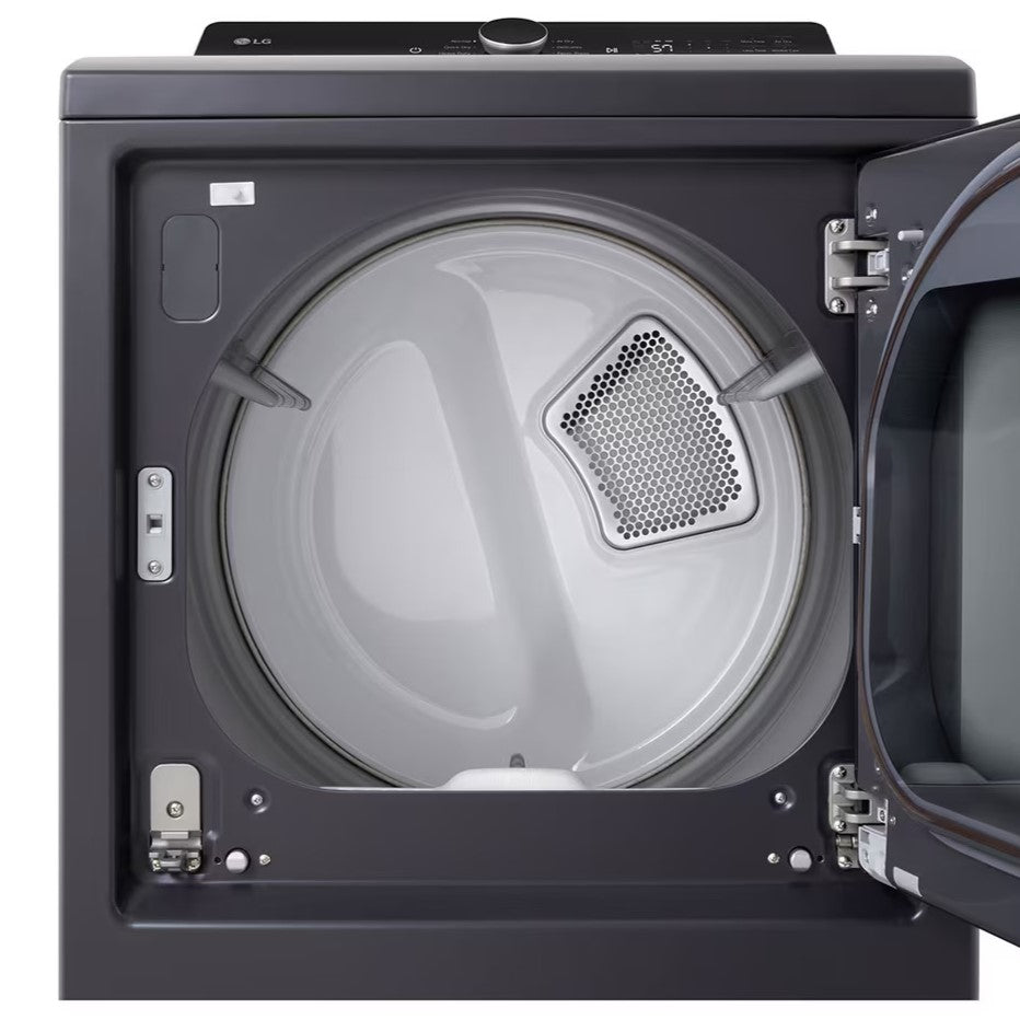 LG - 7.3 cu. Ft Electric Dryer in Graphite - DLE8400BE